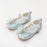 Spring New Girls' Single Shoes Cute Bow Rhinestone Soft Sole Flat Shoes